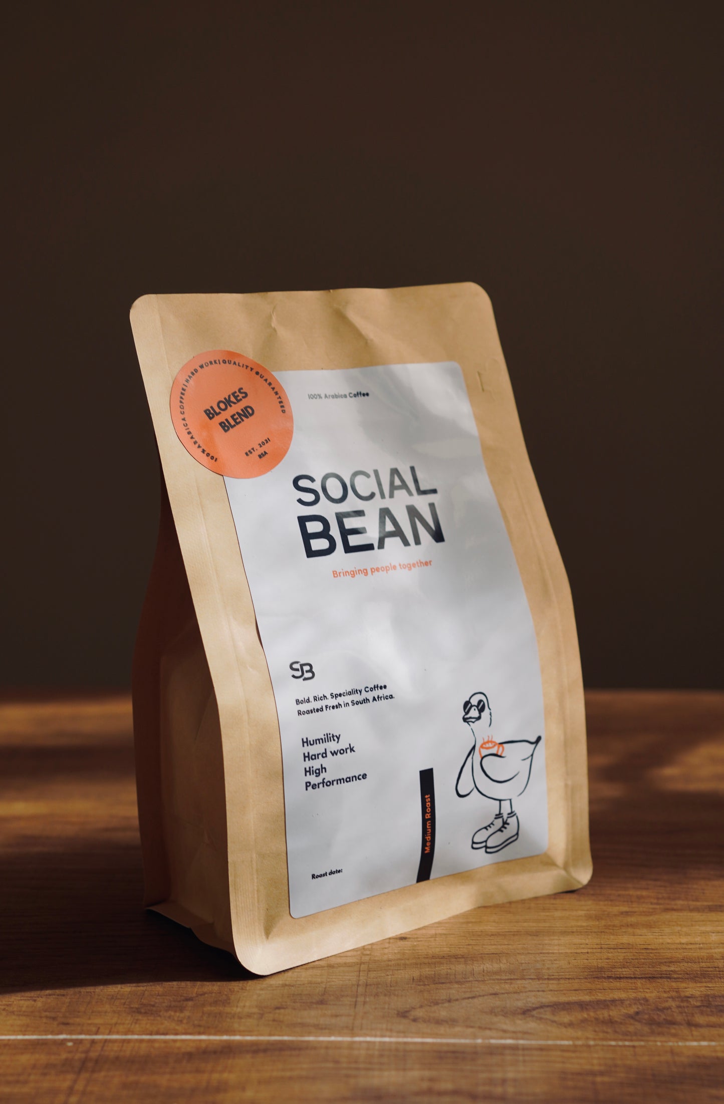 250g Blokes Blend 100% Arabica Coffee